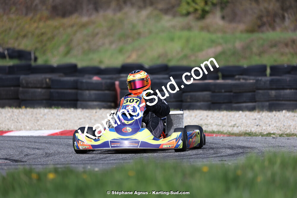 9 & 10/03/2024 : 1ère manche du Championnat du Sud au circuit d’Aigues-Vives (photos Stéphane Agnus) 2024 — karting