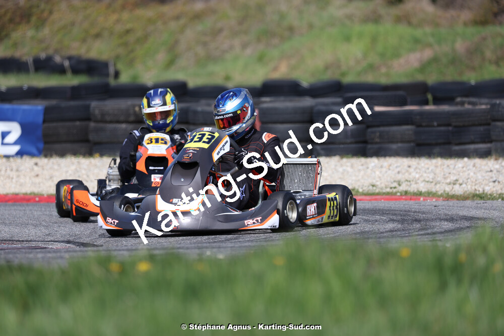 9 & 10/03/2024 : 1ère manche du Championnat du Sud au circuit d’Aigues-Vives (photos Stéphane Agnus) 2024 — karting