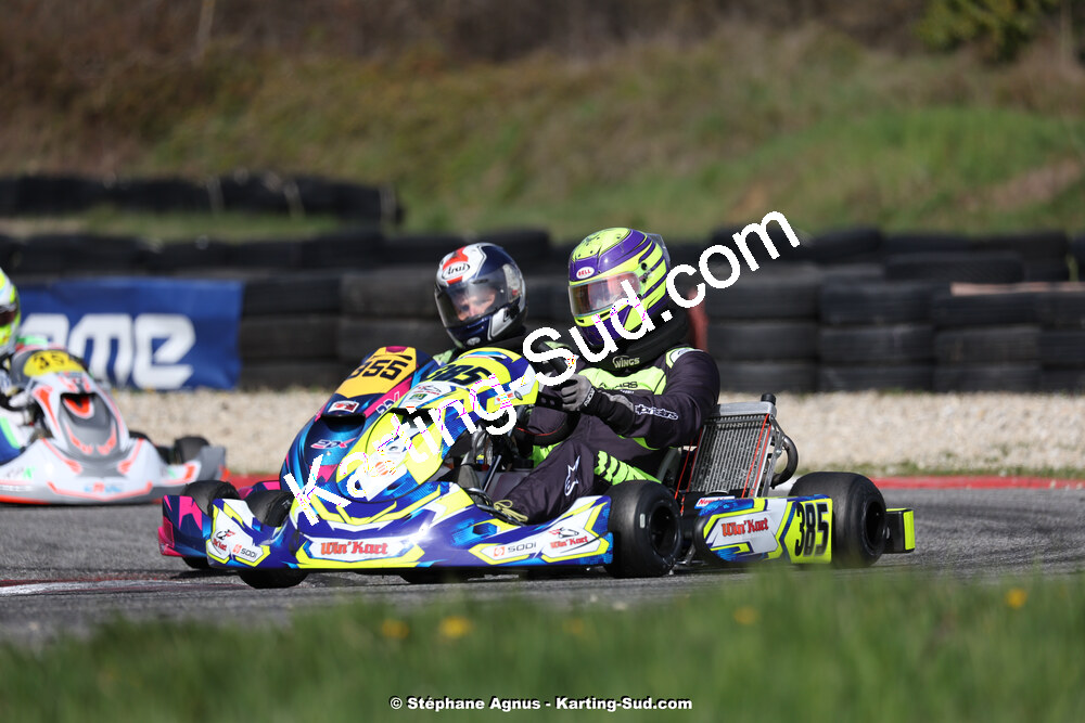 9 & 10/03/2024 : 1ère manche du Championnat du Sud au circuit d’Aigues-Vives (photos Stéphane Agnus) 2024 — karting
