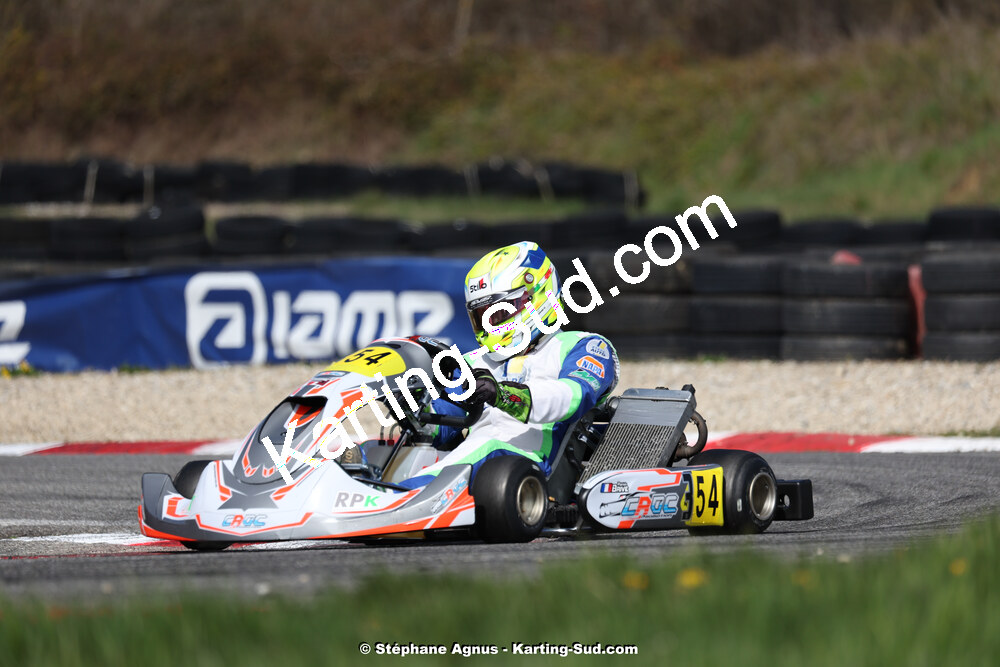 9 & 10/03/2024 : 1ère manche du Championnat du Sud au circuit d’Aigues-Vives (photos Stéphane Agnus) 2024 — karting