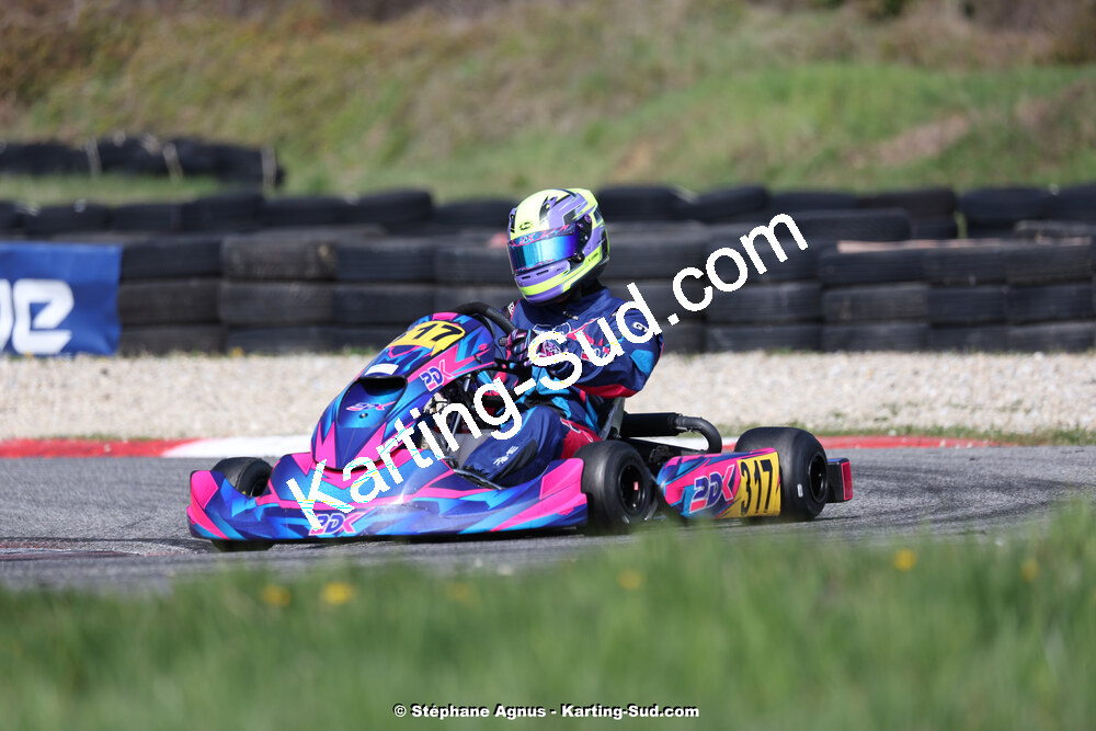 9 & 10/03/2024 : 1ère manche du Championnat du Sud au circuit d’Aigues-Vives (photos Stéphane Agnus) 2024 — karting