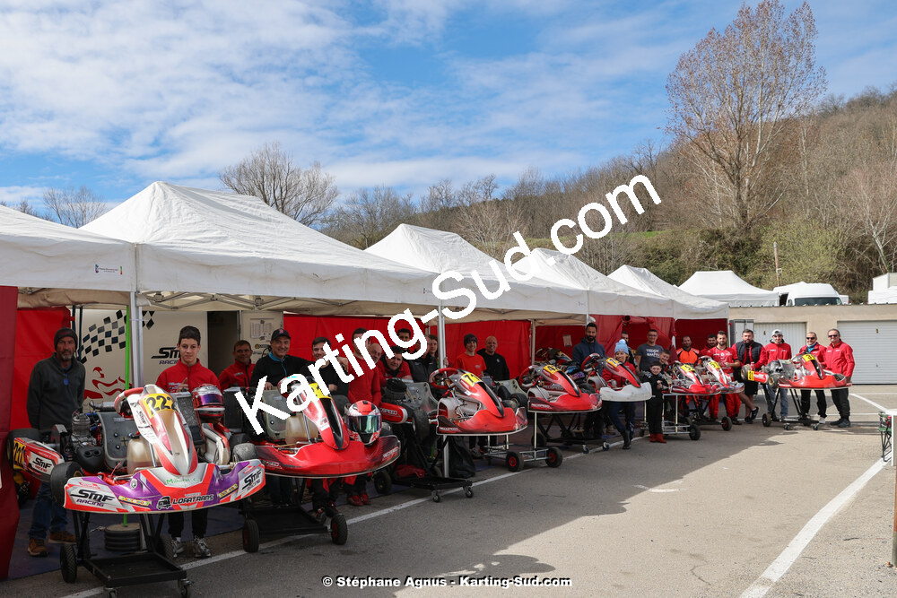 9 & 10/03/2024 : 1ère manche du Championnat du Sud au circuit d’Aigues-Vives (photos Stéphane Agnus) 2024 — karting