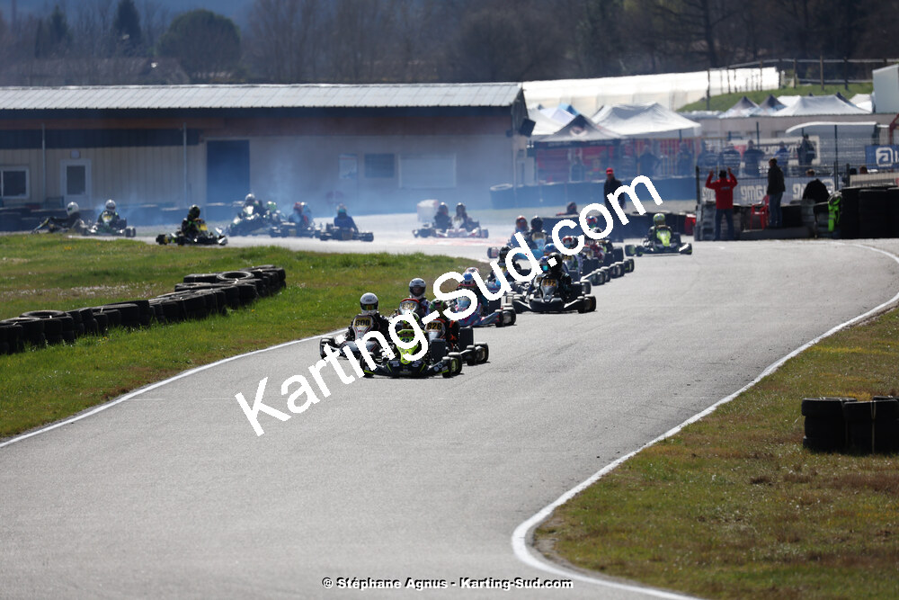 9 & 10/03/2024 : 1ère manche du Championnat du Sud au circuit d’Aigues-Vives (photos Stéphane Agnus) 2024 — karting