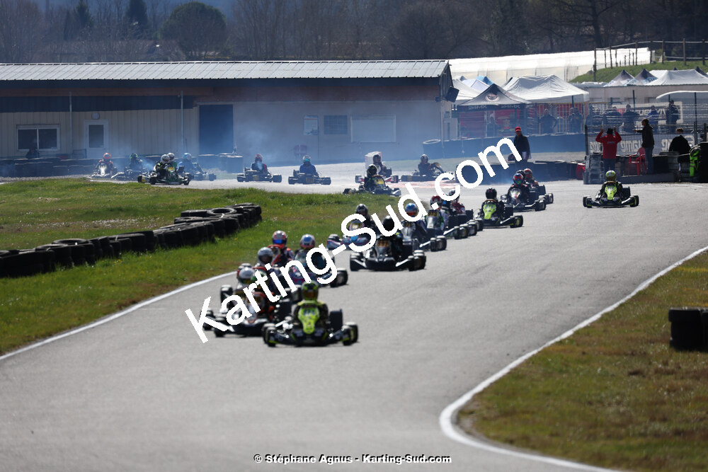 9 & 10/03/2024 : 1ère manche du Championnat du Sud au circuit d’Aigues-Vives (photos Stéphane Agnus) 2024 — karting