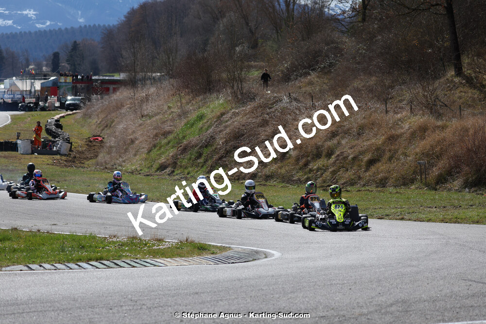 9 & 10/03/2024 : 1ère manche du Championnat du Sud au circuit d’Aigues-Vives (photos Stéphane Agnus) 2024 — karting