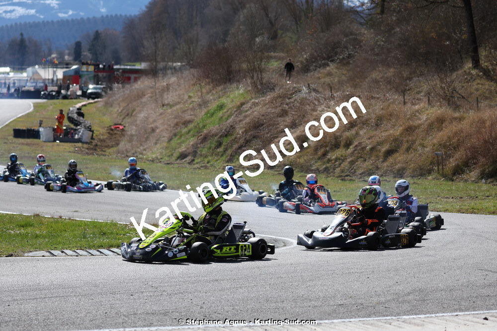 9 & 10/03/2024 : 1ère manche du Championnat du Sud au circuit d’Aigues-Vives (photos Stéphane Agnus) 2024 — karting