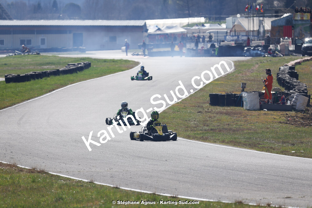 9 & 10/03/2024 : 1ère manche du Championnat du Sud au circuit d’Aigues-Vives (photos Stéphane Agnus) 2024 — karting