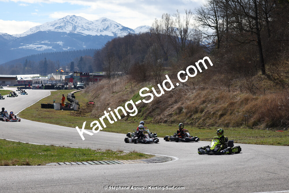 9 & 10/03/2024 : 1ère manche du Championnat du Sud au circuit d’Aigues-Vives (photos Stéphane Agnus) 2024 — karting