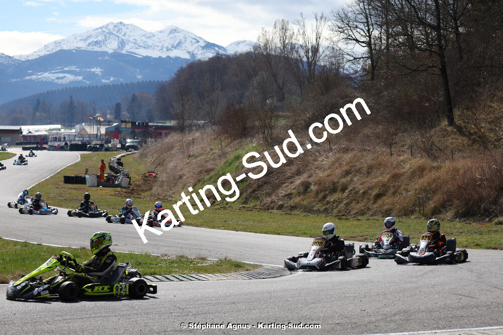 9 & 10/03/2024 : 1ère manche du Championnat du Sud au circuit d’Aigues-Vives (photos Stéphane Agnus) 2024 — karting