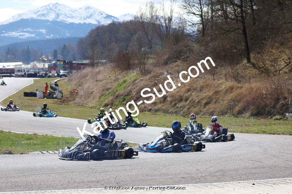 9 & 10/03/2024 : 1ère manche du Championnat du Sud au circuit d’Aigues-Vives (photos Stéphane Agnus) 2024 — karting