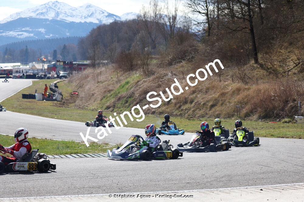 9 & 10/03/2024 : 1ère manche du Championnat du Sud au circuit d’Aigues-Vives (photos Stéphane Agnus) 2024 — karting