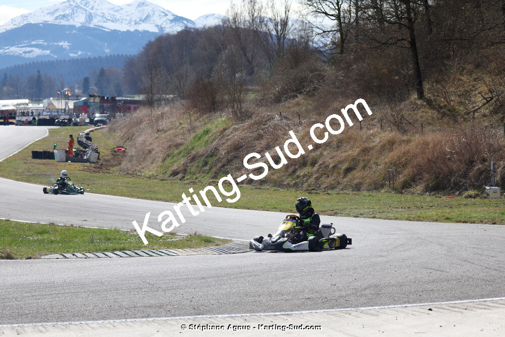 9 & 10/03/2024 : 1ère manche du Championnat du Sud au circuit d’Aigues-Vives (photos Stéphane Agnus) 2024 — karting