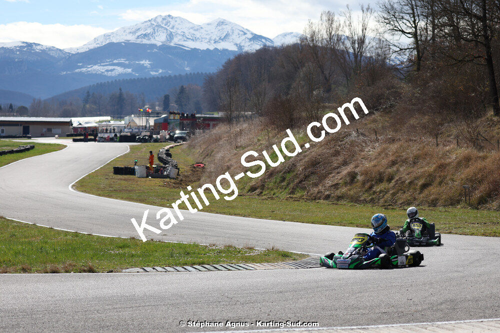 9 & 10/03/2024 : 1ère manche du Championnat du Sud au circuit d’Aigues-Vives (photos Stéphane Agnus) 2024 — karting