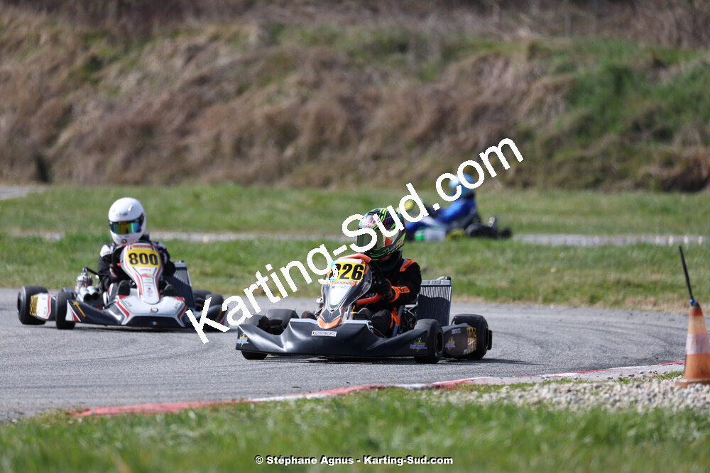 9 & 10/03/2024 : 1ère manche du Championnat du Sud au circuit d’Aigues-Vives (photos Stéphane Agnus) 2024 — karting