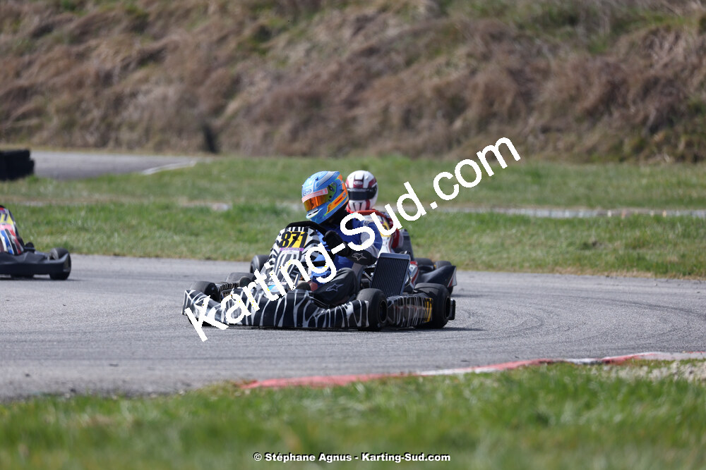 9 & 10/03/2024 : 1ère manche du Championnat du Sud au circuit d’Aigues-Vives (photos Stéphane Agnus) 2024 — karting