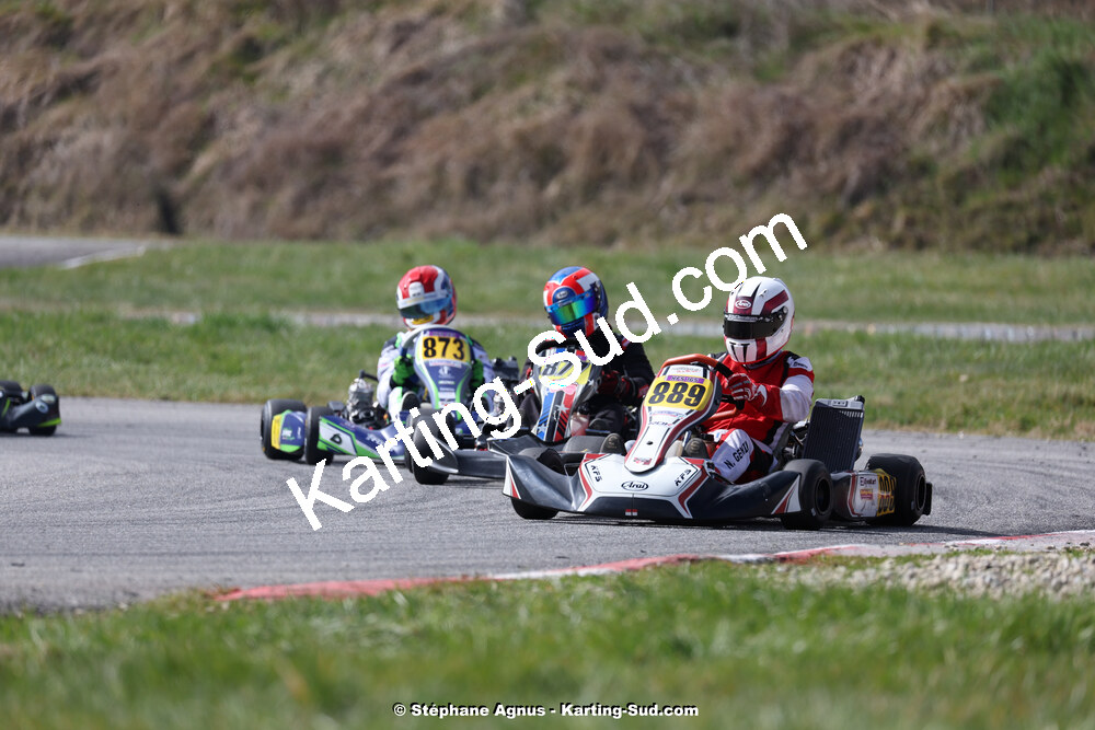 9 & 10/03/2024 : 1ère manche du Championnat du Sud au circuit d’Aigues-Vives (photos Stéphane Agnus) 2024 — karting