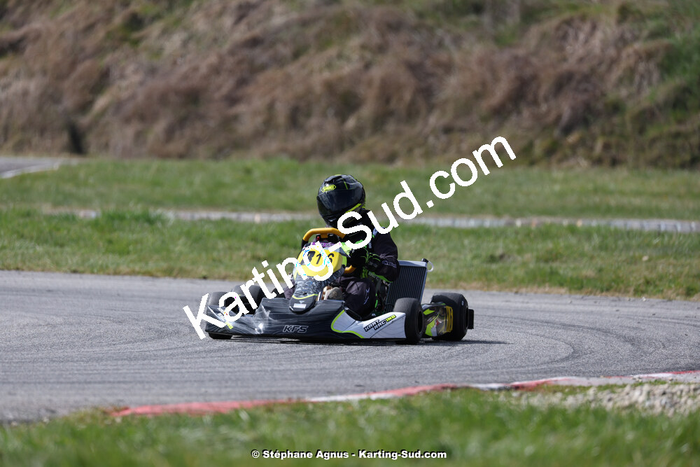9 & 10/03/2024 : 1ère manche du Championnat du Sud au circuit d’Aigues-Vives (photos Stéphane Agnus) 2024 — karting