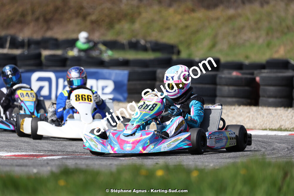9 & 10/03/2024 : 1ère manche du Championnat du Sud au circuit d’Aigues-Vives (photos Stéphane Agnus) 2024 — karting