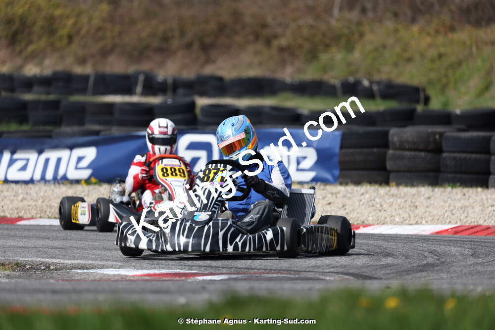 9 & 10/03/2024 : 1ère manche du Championnat du Sud au circuit d’Aigues-Vives (photos Stéphane Agnus) 2024 — karting
