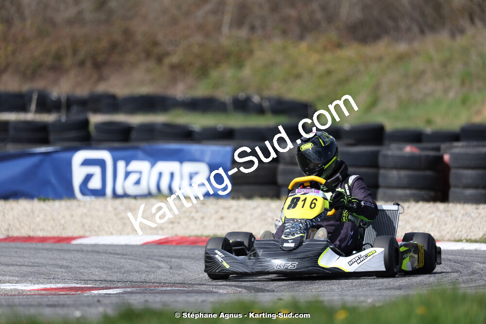 9 & 10/03/2024 : 1ère manche du Championnat du Sud au circuit d’Aigues-Vives (photos Stéphane Agnus) 2024 — karting