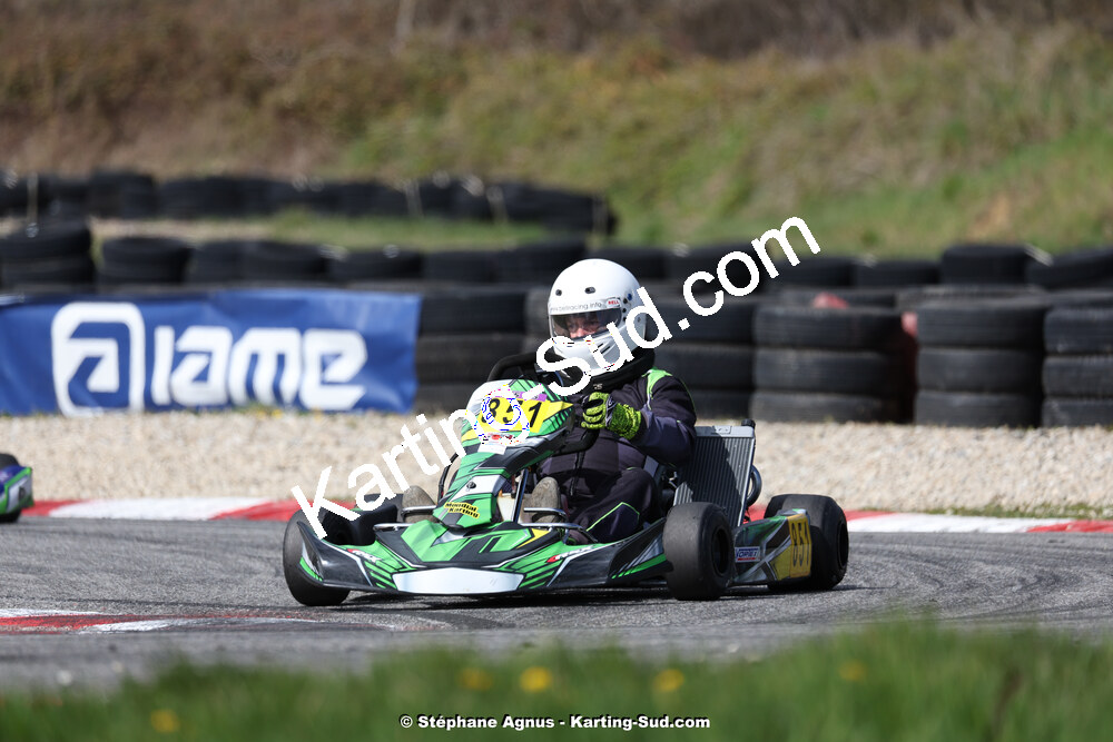 9 & 10/03/2024 : 1ère manche du Championnat du Sud au circuit d’Aigues-Vives (photos Stéphane Agnus) 2024 — karting