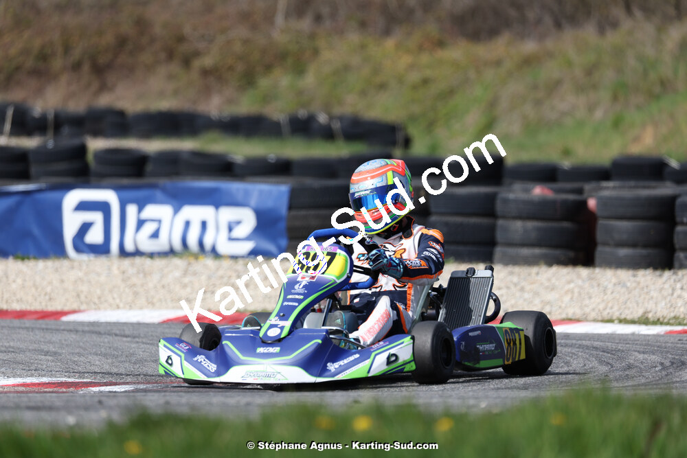 9 & 10/03/2024 : 1ère manche du Championnat du Sud au circuit d’Aigues-Vives (photos Stéphane Agnus) 2024 — karting