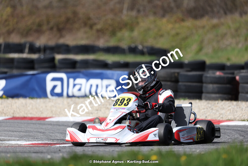 9 & 10/03/2024 : 1ère manche du Championnat du Sud au circuit d’Aigues-Vives (photos Stéphane Agnus) 2024 — karting