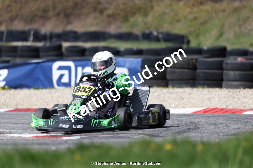 9 & 10/03/2024 : 1ère manche du Championnat du Sud au circuit d’Aigues-Vives (photos Stéphane Agnus) 2024 — karting