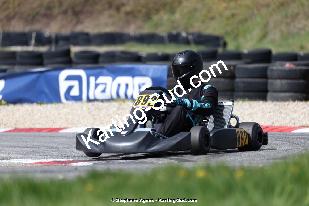 9 & 10/03/2024 : 1ère manche du Championnat du Sud au circuit d’Aigues-Vives (photos Stéphane Agnus) 2024 — karting