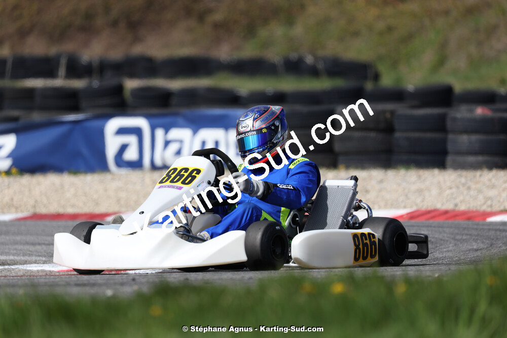 9 & 10/03/2024 : 1ère manche du Championnat du Sud au circuit d’Aigues-Vives (photos Stéphane Agnus) 2024 — karting