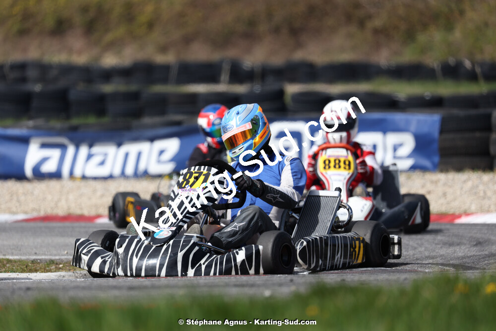 9 & 10/03/2024 : 1ère manche du Championnat du Sud au circuit d’Aigues-Vives (photos Stéphane Agnus) 2024 — karting