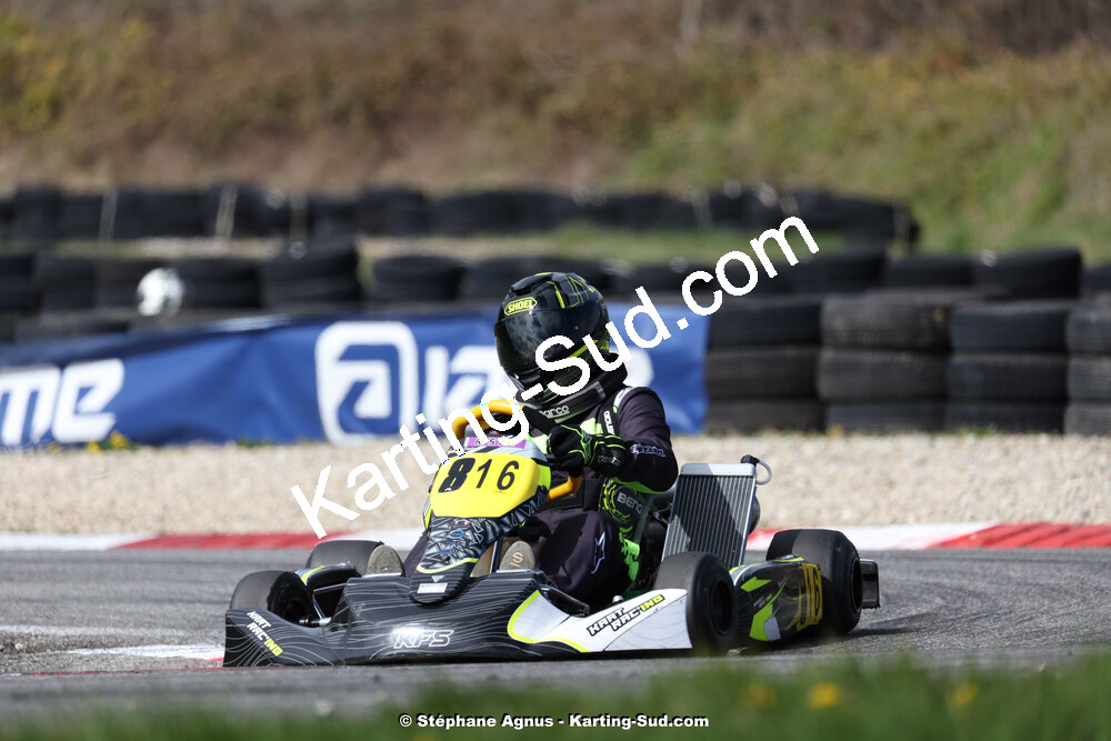 9 & 10/03/2024 : 1ère manche du Championnat du Sud au circuit d’Aigues-Vives (photos Stéphane Agnus) 2024 — karting