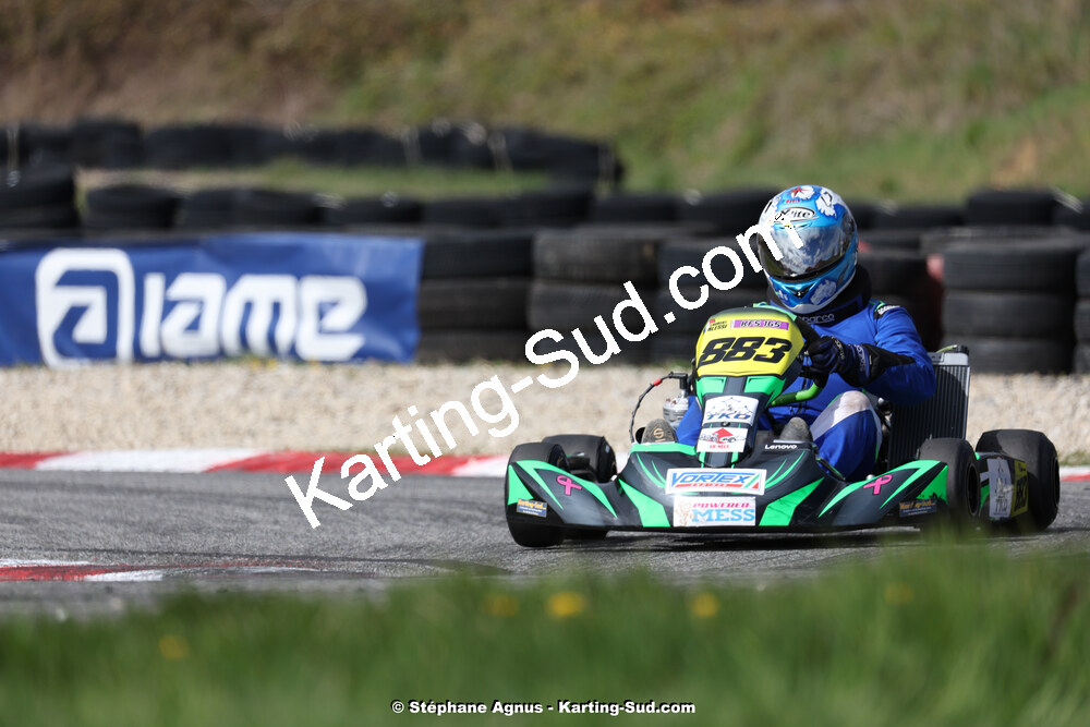 9 & 10/03/2024 : 1ère manche du Championnat du Sud au circuit d’Aigues-Vives (photos Stéphane Agnus) 2024 — karting