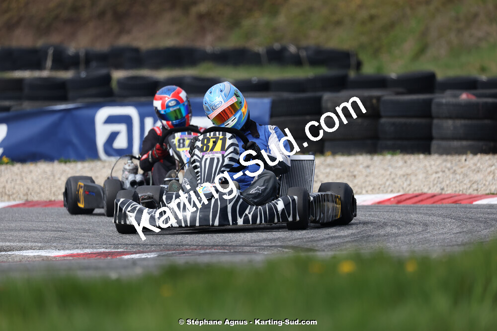 9 & 10/03/2024 : 1ère manche du Championnat du Sud au circuit d’Aigues-Vives (photos Stéphane Agnus) 2024 — karting