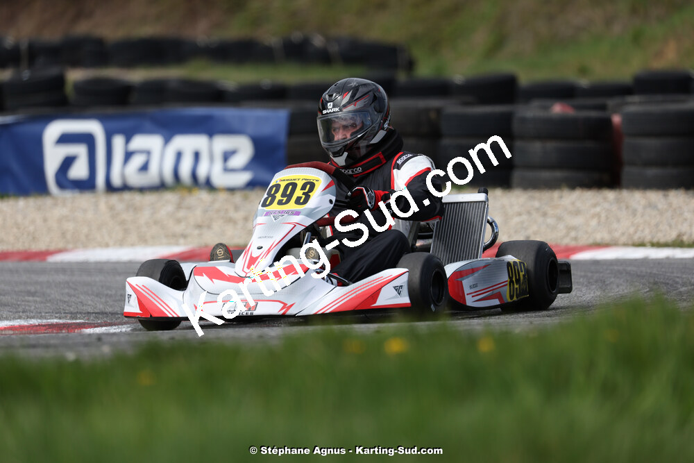 9 & 10/03/2024 : 1ère manche du Championnat du Sud au circuit d’Aigues-Vives (photos Stéphane Agnus) 2024 — karting
