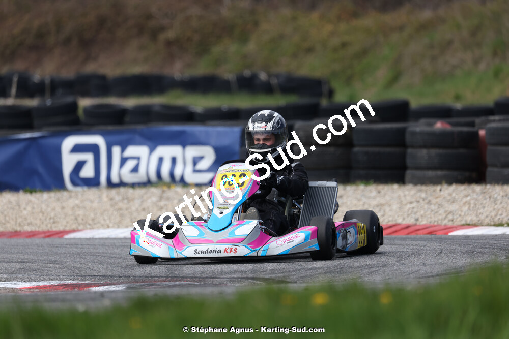 9 & 10/03/2024 : 1ère manche du Championnat du Sud au circuit d’Aigues-Vives (photos Stéphane Agnus) 2024 — karting