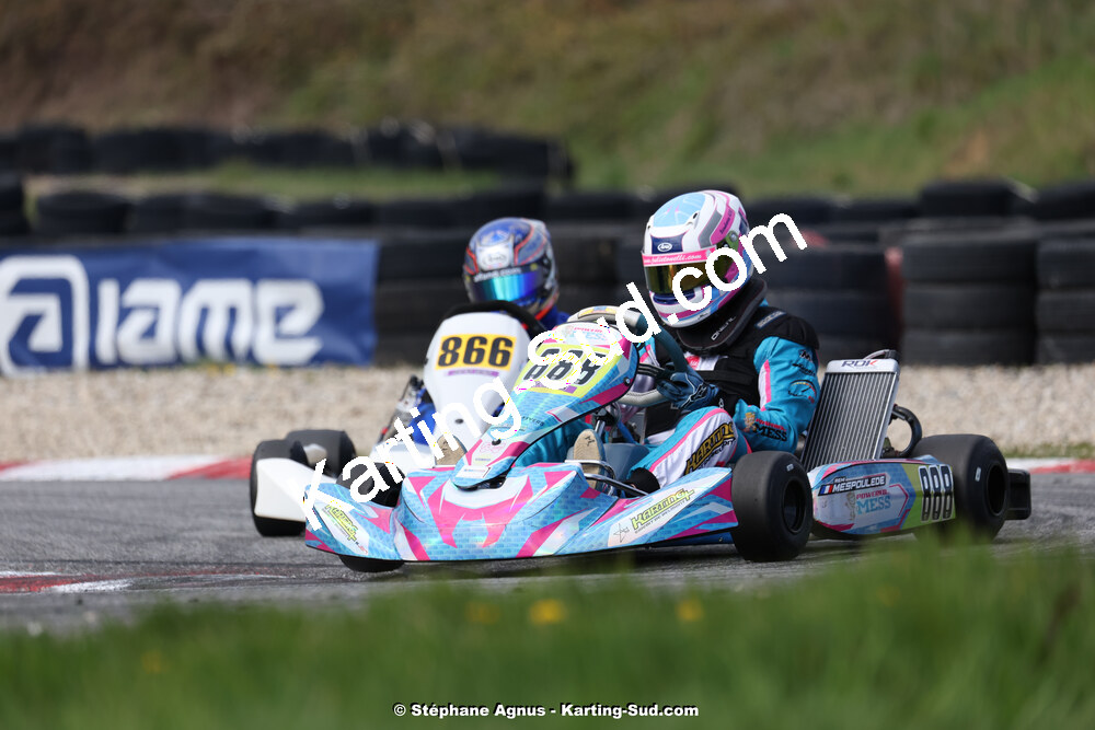 9 & 10/03/2024 : 1ère manche du Championnat du Sud au circuit d’Aigues-Vives (photos Stéphane Agnus) 2024 — karting