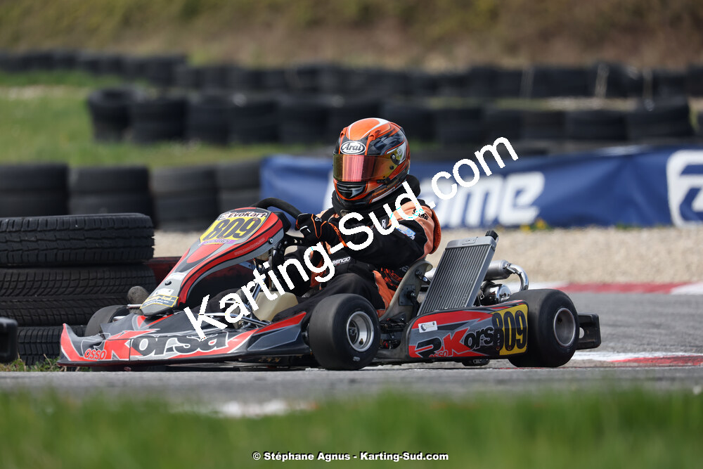 9 & 10/03/2024 : 1ère manche du Championnat du Sud au circuit d’Aigues-Vives (photos Stéphane Agnus) 2024 — karting