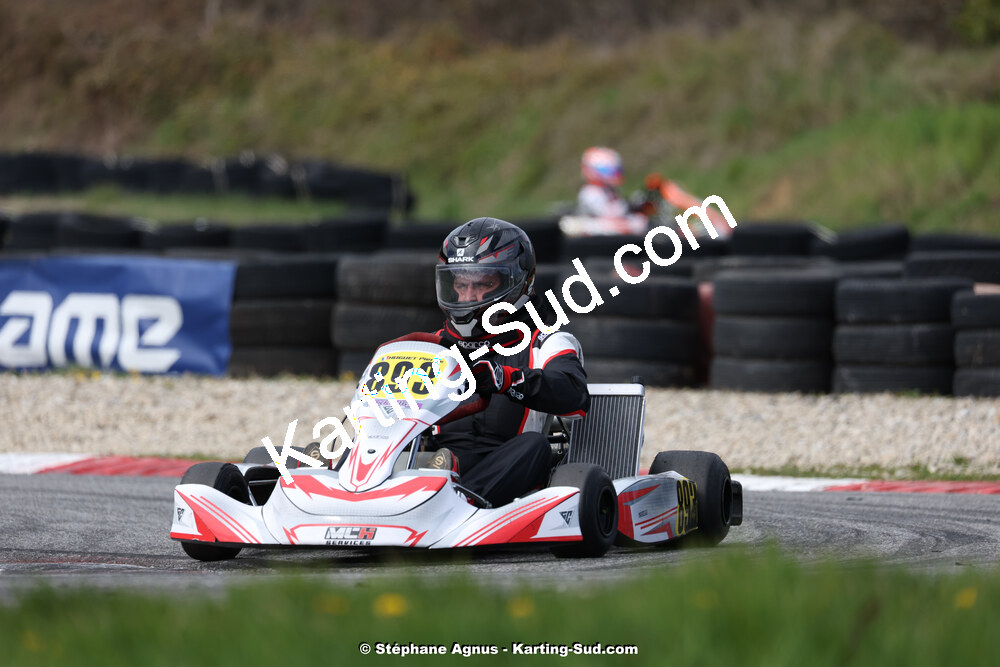 9 & 10/03/2024 : 1ère manche du Championnat du Sud au circuit d’Aigues-Vives (photos Stéphane Agnus) 2024 — karting