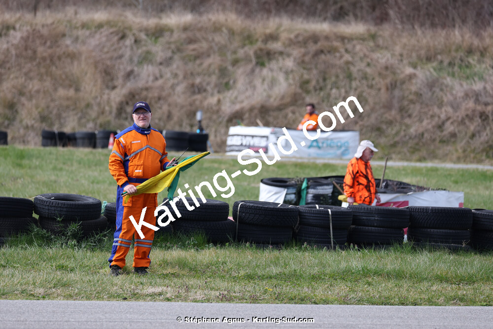 9 & 10/03/2024 : 1ère manche du Championnat du Sud au circuit d’Aigues-Vives (photos Stéphane Agnus) 2024 — karting