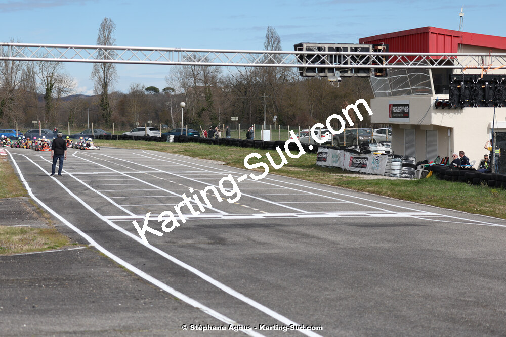 9 & 10/03/2024 : 1ère manche du Championnat du Sud au circuit d’Aigues-Vives (photos Stéphane Agnus) 2024 — karting