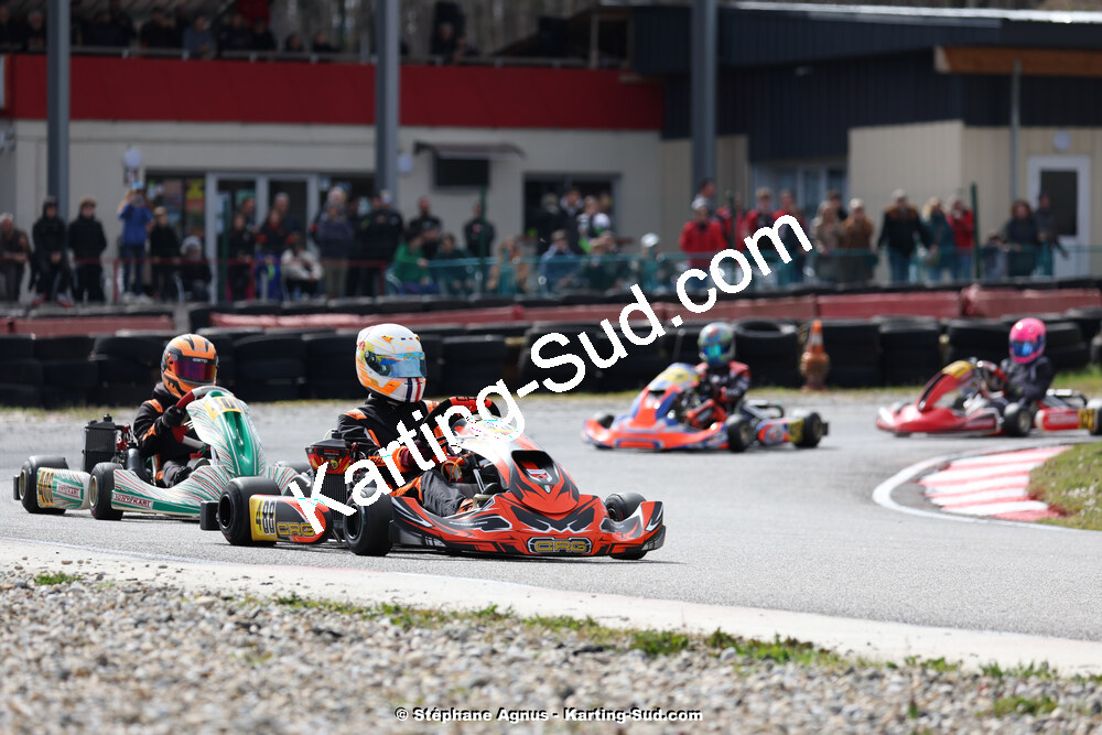 9 & 10/03/2024 : 1ère manche du Championnat du Sud au circuit d’Aigues-Vives (photos Stéphane Agnus) 2024 — karting