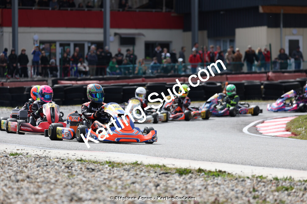 9 & 10/03/2024 : 1ère manche du Championnat du Sud au circuit d’Aigues-Vives (photos Stéphane Agnus) 2024 — karting
