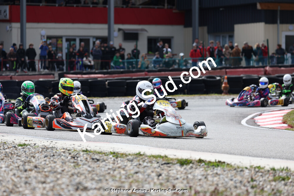 9 & 10/03/2024 : 1ère manche du Championnat du Sud au circuit d’Aigues-Vives (photos Stéphane Agnus) 2024 — karting