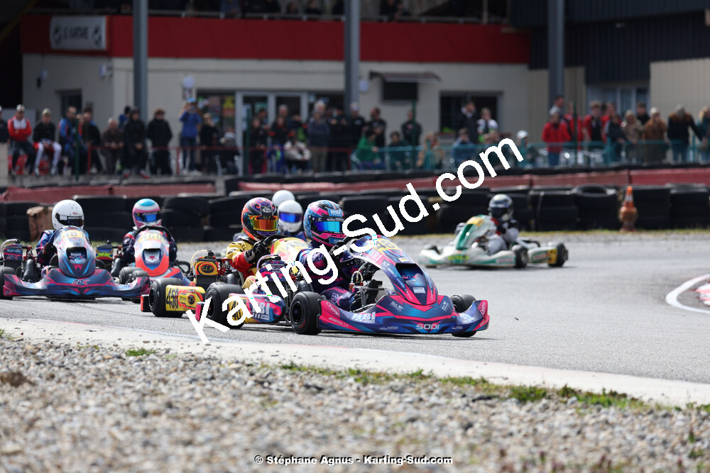 9 & 10/03/2024 : 1ère manche du Championnat du Sud au circuit d’Aigues-Vives (photos Stéphane Agnus) 2024 — karting