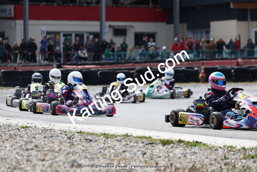 9 & 10/03/2024 : 1ère manche du Championnat du Sud au circuit d’Aigues-Vives (photos Stéphane Agnus) 2024 — karting