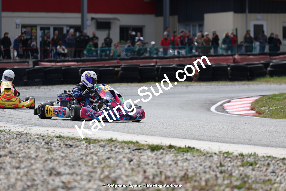 9 & 10/03/2024 : 1ère manche du Championnat du Sud au circuit d’Aigues-Vives (photos Stéphane Agnus) 2024 — karting