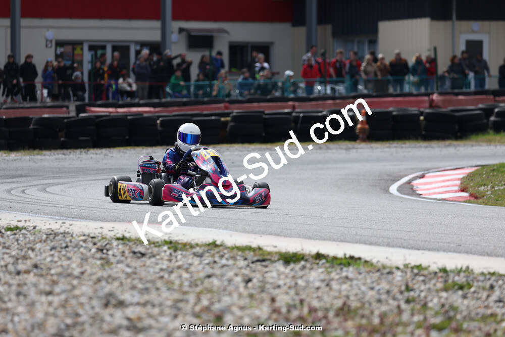 9 & 10/03/2024 : 1ère manche du Championnat du Sud au circuit d’Aigues-Vives (photos Stéphane Agnus) 2024 — karting