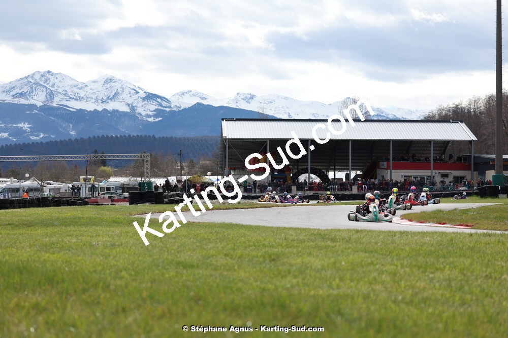 9 & 10/03/2024 : 1ère manche du Championnat du Sud au circuit d’Aigues-Vives (photos Stéphane Agnus) 2024 — karting