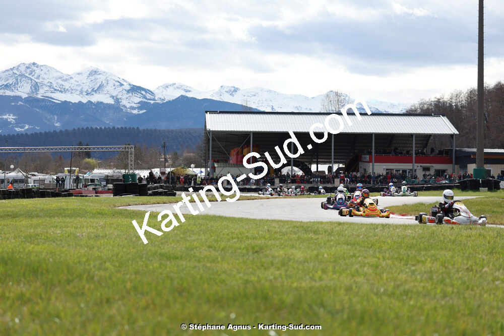 9 & 10/03/2024 : 1ère manche du Championnat du Sud au circuit d’Aigues-Vives (photos Stéphane Agnus) 2024 — karting